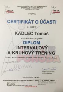Tomáš Kadlec kruhový tréning