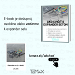 Ako cvičiť s expander setom - Tomax e-book